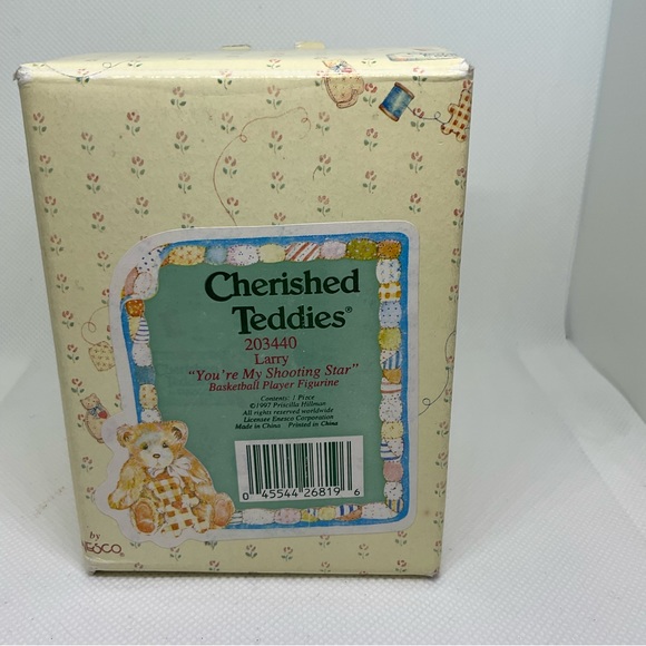 Cherished Teddies Enesco Larry "You're My Shooting Star" Figurine 203440 - Picture 6 of 9
